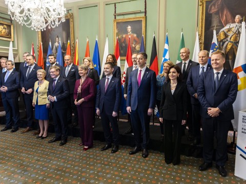 Secretary General of the Regional Cooperation Council (RCC), Amer Kapetanović, took part in the Berlin Process Foreign Ministers’ Meeting in Belfast on 9 October 2025 (Photo: German Foreign Office)
