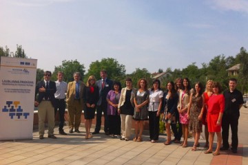 Participants of the Regional Cooperation Council (RCC) Task Force on Culture and Society (TFCS) meeting, in Novi Sad, Serbia, on 15 July 2013. (Photo: RCC TFCS)