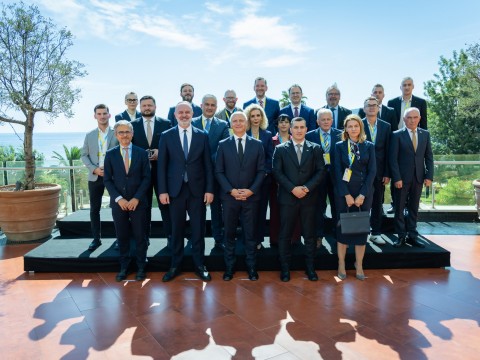 WB6-EU Industrial Parks Partnership formally launched today in Budva following signing of Memoranda of Understanding between 7 industrial parks from Western Balkans Six and 6 European Union counterparts on 30 September 2026 (Photo: Danilo Papic/RCC)