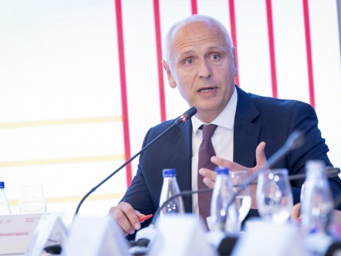 
RCC Secretary General Amer Kapetanovic at the Berlin Process Economy Ministers’ Meeting on 30 September 2026 (Photo: Danilo Papic/RCC)