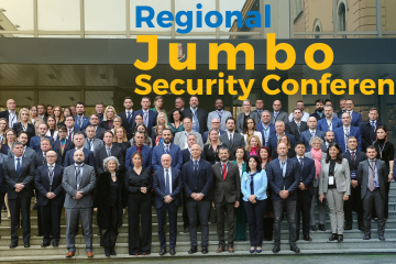 All the roads lead to #Rome but for Jumbo Security Conference and presentation of RCC #SecuriMeter