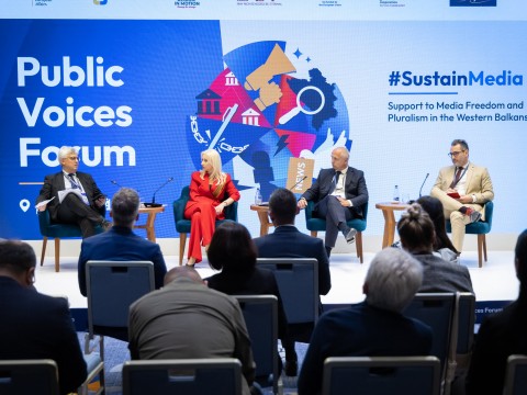 First Western Balkans Public Voices’ Forum took place ahead of Berlin Process Leaders’ Summit on 21 October 2026 in Budva (Photo: RCC/Danilo Papic)