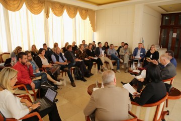 The Regional Cooperation Council (RCC) hosted a Regional Workshop on media coverage of violent extremism-related topics for journalists from the Western Balkans, in Budva, Montenegro on 25 October 2018 (Photo: RCC/Radonja Srdanovic)