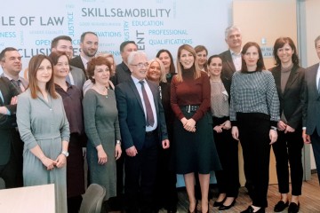 Participants of the Western Balkans' Working Group on Justice at RCC Secretariat in Sarajevo, 12 March 2019 (Photo: RCC/Alma Arslanagic Pozder)