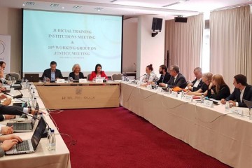 Western Balkan Judicial Training Institutions and Councils for Judiciary meet in Podgorica, 7 June 2018 (Photo: RCC/Elvira Ademovic)