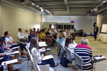 The 1st assessors training on benchlearning for representatives of Public Employment Services (PES) from the Western Balkans, organized by the RCC’s ESAP project was held  in Belgrade on 14 September 2017 (Photo: RCC ESAP/Sanda Topic)