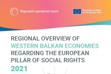 Regional Overview of Western Balkan Economies Regarding the European Pillar of Social Rights 2021 