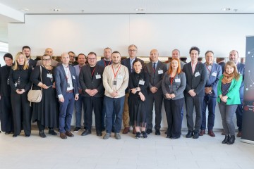Workshop on media literacy, hybrid threats and disinformation, held on 18 April 2023 in Hybrid CoE Headquarters in Helsinki (Photo: RCC)