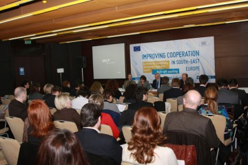 Participants of the kick-off meeting for the project Improving Cooperation in South-East Europe by Actions for Strengthening the Regional Cooperation Council, held in Sarajevo on 16 March 2012. (Photo: Central European Initiative)
