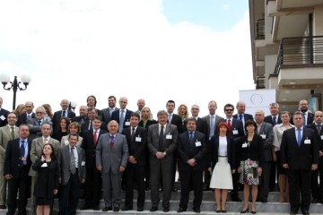 Participants of the fifth RCC Annual Meeting held on 30 May 2013 in Ohrid. (Photo RCC/Ljupcho Blagoevski)