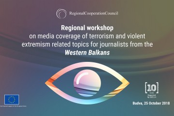 The Regional Cooperation Council (RCC) is organising a Regional Workshop on media coverage of violent extremism-related topics for journalists from the Western Balkans, on 25 October 2018, in Budva, Montenegro. (Illustration: RCC/Sejla Dizdarevic)
