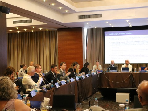 16th meeting of the Regional Network of National CT-P/CVE Coordinators (RNNC) was held on 15 October 2024 in Sarajevo (Photo: RCC/IISG)