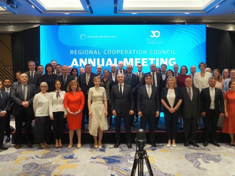 18th Annual Meeting of the Regional Cooperation Council (RCC) took place in Sofia on 9 June 2026 (Photo: Stefan Vasilev)