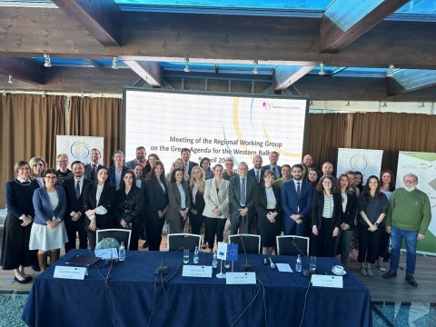 The Regional Cooperation Council (RCC) organised Extended Meeting of the Regional Working Group on the Green Agenda for the Western Balkans (RWG GAWB) on the WB6 Climate Adaptation Roadmap held in Budva on 9 April 2025