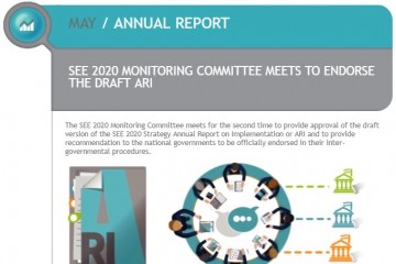 Monitoring Committee of RCC’s SEE 2020 Strategy meets to discuss and provide comments on the Strategy’s early draft Annual Implementation Report (ARI) in Podgorica, 18 May 2018 (Photo: RCC/Nadja Greku)