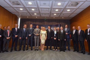 RCC Secretary General, Goran Svilanovic (second right) at the SEECP Summit of Heads of State and Government, held in Dubrovnik, Croatia, on 30 June 2017. (Photo: Office of the President of the Republic of Croatia)