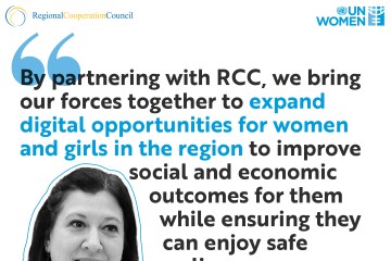 UN Women Regional Director for Europe and Central Asia, Alia El-Yassir (Visual: UN Women)