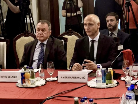 RCC Secretary General, Amer Kapetanović, took part in the Berlin Process Interior Ministers’ Meeting in Podgorica on 16 September 2026 (Photo: RCC/Aner Zukovic)