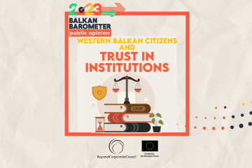 How much Western Balkan citizens trust their institutions?