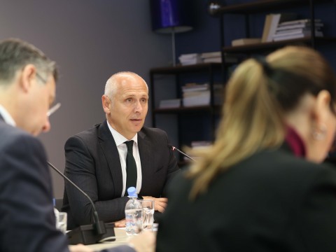 Introductory remarks by Amer Kapetanović, RCC Secretary General at the 19th Coordination Meeting of Regional Organisations in Sarajevo on 4 December 2025 (Photo: RCC/Jasmin Sakovic)