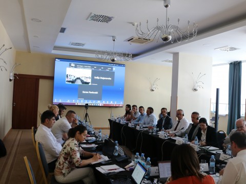IISG Regional Pillar Support Group Meeting for Pillar 3 – WBBSi held in Bar on 22–23 July 2025 (Photo: RCC/IISG)