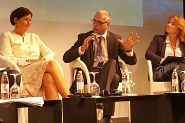 RCC Secretary General, Goran Svilanovic (centre) takes part in the First Forum of EU Strategy for Adriatic and Ionian Region, in Dubrovnik, Croatia on 12-13 May 2016. (photo: RCC/Gordana Demser)