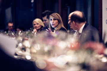 Secretary General Majlinda Bregu leading RCC team at the Munich Security Conference on 19 February 2022 (Photo: Courtesy of MSC)