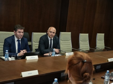 RCC Head of Political Department, Amer Kapetanovic and IISG Head, Agron Sojati visit Ministry of Interior of Serbia on 8 February 2024