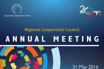 The ninth RCC Annual meeting takes place on 31 May 2016 in Pravets, Bulgaria. 