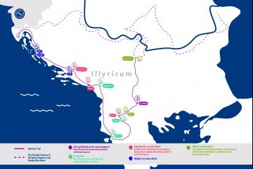 Roman Emperors and Danube Wine Route’s Illyricum Trail will run through Western Balkans and introduce visitors to some of the most amazing archaeological sites.  (Photo: Danube Competence Center)  