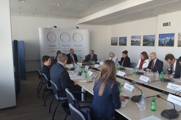 RCC hosted the first part of a two-day meeting of the Steering Group of Priority Area 10 (PA10) of the EU Strategy for the Danube Region (EUSDR), on 14 April 2016 in Sarajevo, BiH. (Photo: RCC/Selma Ahatovic-Lihic)
