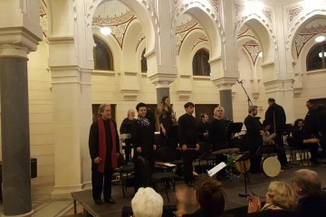 Concert Jordi Savall & instrumental ensemble Hespèrion XX as a part of  Local Award Ceremony for the Employees and Activists of the National Museum of Bosnia and Herzegovina, Grand Prix winners of the EU Prize for Cultural Heritage / Europa Nostra Award 2016, with support of RCC (Photo: RCC/Alma Arslanagic Pozder)