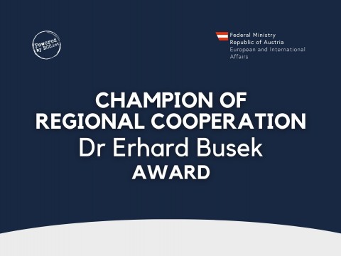 Regional Cooperation Dr Erhard Busek Award 2025