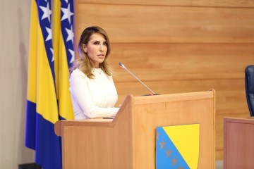 RCC Secretary General at the opening ceremony of the 6th Western Balkans Digital Summit Winners on 4 October 2023 in Sarajevo (Photos: RCC/Jasmin Sakovic)