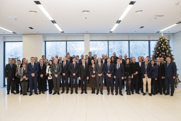Participants of the Second Regional Coordination Conference for Counter-Terrorism and Prevention and Countering Violent Extremism in South East Europe  in Brdo pri Kranju, Slovenia, on 30 November 2017 (Photo: RCC/ Bor Slana)