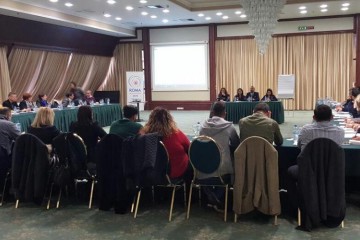 Public Dialogue Forum on Roma Integration titled “Rules of Procedure of The National Coordination Body, The Roma Information Centres, and The Roma Health Mediators” held in Skopje on 24-25 November 2016 (Photo: RCC/Aleksandra Bojadjieva)