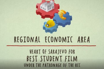 The Regional Cooperation Council (RCC) is the international partner of the Sarajevo Film Festival (SFF), as a patron of the 'Heart of Sarajevo' award for the Best Student Film. (Illustration: RCC)