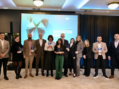 Winners of the 4th Butterfly Innovation Awards at a ceremony held in Novi Sad on 19 November 2025 