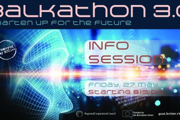 Balkathon 3.0 Info Session to take place on Friday, 27 May 2022 (Design: RCC/Samir Dedic)
