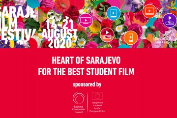 Regional Cooperation Council (RCC) is the patron of the 'Heart of Sarajevo' award for the Best Student Film at the 26th Sarajevo Film Festival (SFF) (Illustration: Courtesy  of SFF)