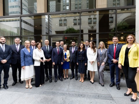 Regional Cooperation Council (RCC) and Bulgaria’s SEECP Chairmanship-in-Office organized annual gathering of ministers of Foreign Affairs of the South-East European Cooperation Process (SEECP) in New York on 24 September 2025 (Photo: RCC/Lydia Lee)
