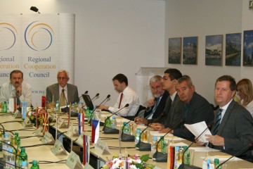 Meeting of the RCC Board, held in Sarajevo, BiH, on 15 September 2011. (Photo RCC/Selma Ahatovic-Lihic)