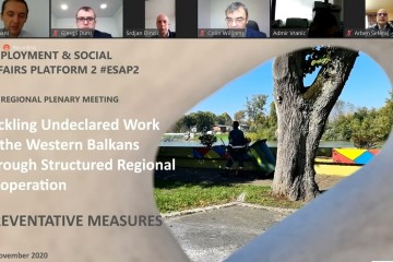 2nd Regional Plenary Meeting dealing with undeclared work in the Western Balkans  was held on 17 November 2020