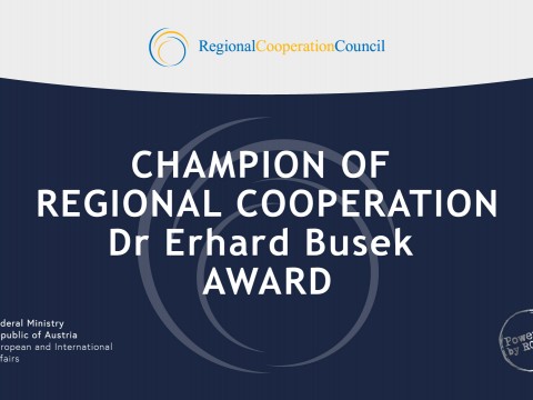 2023 Champion of Regional Cooperation Dr Erhard Busek 