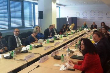 Regional Cooperation Council’s (RCC) South East European Investment Committee (SEEIC) at the plenary session in RCC premises in Sarajevo, 27 April 2018 (Photo: RCC/Nedima Hadziibrisevic)