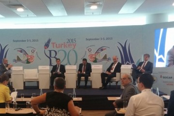 Regional Cooperation Council at the 'Integrating South Eastern Europe to Global Markets' session at B20 Conference in Ankara, Turkey, 3-5 September (Photo: RCC/Ratka Babic)