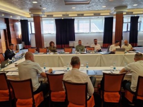IISG thematic consultation to complete the third Annual Response Mapping Report, initiate the second needs mapping process and further develop the IISG Database in Sarajevo on 17 May 2024 (Photo: RCC/IISG)