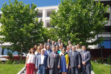 Participants of the 7th meeting of the RCC-led Regional Working Group on Environment (RWG Env) in Skopje, 30 May 2018 (Photo: RCC/Nadja Greku)
