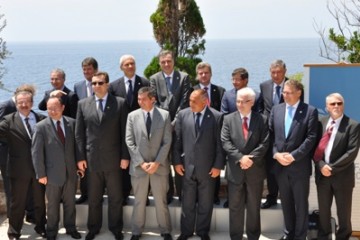 Participants of meeting of Heads of State and Government of the South-East European Cooperation Process, on 30 June 2011, in Budva, Montenegro. (Photo: www.predsjednik.me)
