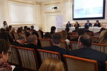 The implementation of the RCC's SEE 2020 strategy, was the focus of the conference in Pristina, organized by the RCC Secretariat in cooperation with the Ministry of Trade and Industry, and the OECD, on 3 February 2015. (Photo RCC/Selma Ahatovic-Lihic)